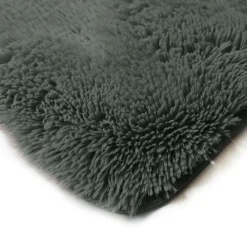 The Deco Factory Tapis salon à base fine souple extra doux gris foncé 160x230* Tapis Pour Chambre