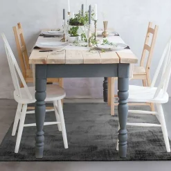 Best The Deco Factory Tapis salon aspect velours gris 120x170