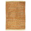 The Deco Factory Tapis salon bi-texture beige orange 60x90* Tapis Intérieur
