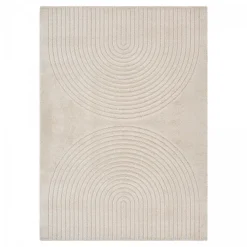 Hot Unamourdetapis Tapis salon DEMILU Tapis doux en relief, beige