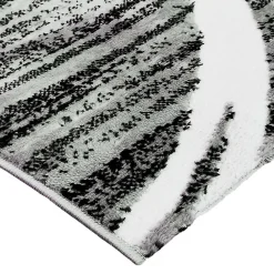 Sale The Deco Factory Tapis salon effet laineux motifs arches gris 160x230
