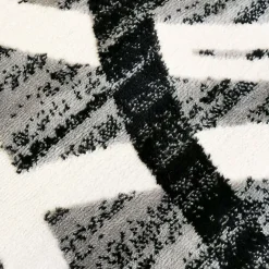 Sale The Deco Factory Tapis salon effet laineux motifs arches gris 160x230