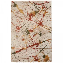 Hot Unamourdetapis Tapis salon et chambre tissé motif ethnique ABTRACT, multicolore