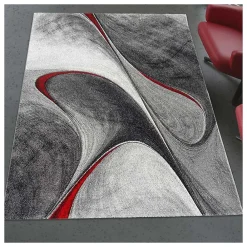 Unamourdetapis Tapis salon et chambre tissé motif géométrique MILAR, rouge* Tapis Intérieur|Tapis Pour Chambre