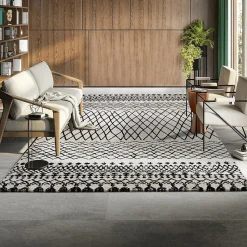 Unamourdetapis Tapis salon et chambre tissé motif berbère MO 83, beige* Tapis Persan Et Berbère