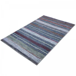 Best Unamourdetapis Tapis salon et chambre tissé motif ethnique NOBASTA, bleu, rouge, orange, vert