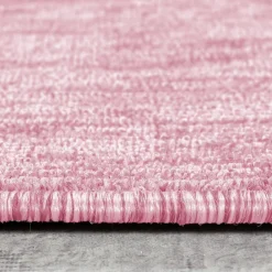 Unamourdetapis Tapis salon et chambre tissé motif uni SAKRDA, rose* Tapis Uni