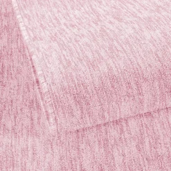 Unamourdetapis Tapis salon et chambre tissé motif uni SAKRDA, rose* Tapis Uni