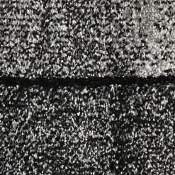 Unamourdetapis Tapis salon et chambre tissé motif géométrique LYN8 GEOME, Gris, noir* Tapis Pour Chambre