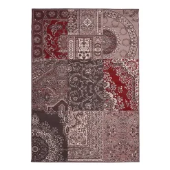 Unamourdetapis Tapis salon et chambre tissé motif baroque LYN1 NYBRO, gris* Tapis Intérieur