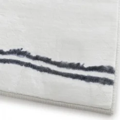 Unamourdetapis Tapis salon et chambre tissé motif berbère FLONTA 1, écru, bleu