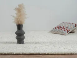 The Carpet Tapis salon poils longs nordique - Crème - 200 x 290 cm - Bahar Shaggy* Tapis Pour Salon