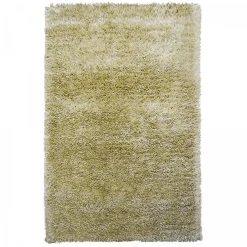 Unamourdetapis Tapis shaggy fait main motif uni MALAIDORY, Écru, beige* Tapis Intérieur