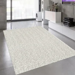 Unamourdetapis Tapis shaggy tissé motif uni SG LOCA, crème* Tapis Uni