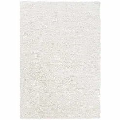 Unamourdetapis Tapis shaggy tissé motif uni LYN4 UNILA, crème* Tapis Uni