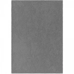 Unamourdetapis Tapis shaggy tissé motif uni TAPITOP, gris ,blanc* Tapis Uni