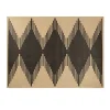 Outlet JBY Creation Tapis tissé plat Izel ethnique naturel L.200 x l.150 cm