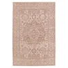 Sale GoodHome Tapis tissage à plat Bajra L. 120cm x l. 170cm crème et marron