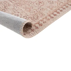Sale GoodHome Tapis tissage à plat Bajra L. 120cm x l. 170cm crème et marron