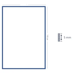 Sale GoodHome Tapis tissage à plat Bajra L. 120cm x l. 170cm crème et marron