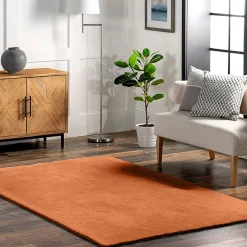 Tutumi TAPIS RABBIT BRICK 140X200 ORANGE* Tapis Pour Chambre