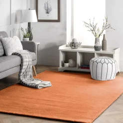 Tutumi TAPIS RABBIT BRICK 140X200 ORANGE* Tapis Pour Chambre