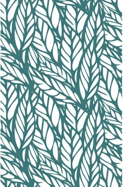 Dada Art Tapis vinyle Jungle bleu 98 x 148,5 cm* Tapis Pour Chambre