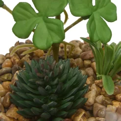 Outlet Atmosphera Créateur D'Intérieur Terrarium Wilo 11x10cm- Vert trèfle- Atmosphera