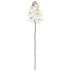 Outlet Atmosphera Créateur D'Intérieur Tige d'orchidée artificielle Gisele H95cm- Blanc- Atmosphera