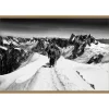 Outlet Ceanothe Tirage encadré sur verre synthétique mont-blanc 90x60 cm Fabriqué en France