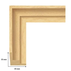 Outlet Ceanothe Tirage encadré sur verre synthétique mont-blanc 90x60 cm Fabriqué en France
