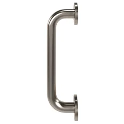Sale GoodHome Tirant de porte Golvin acier gris L.22 x H. 24,6 cm
