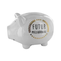 Sale The Concept Factory Tirelire cochon XXL Futur milliardaire