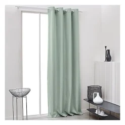 Today Rideau Isolant Thermique Essential Uni - 140 x 240 cm - Celadon* Rideau Thermique|Rideau Occultant