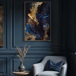 Outlet Mauro Ferretti Toile décorative avec cadre Andromeda 60x4x90 cm Modèle 1