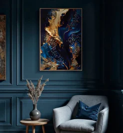 Outlet Mauro Ferretti Toile décorative avec cadre Andromeda 60x4x90 cm Modèle 1