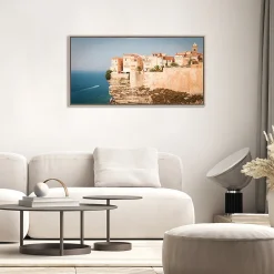 Online Dada Art Toile imprimée Ajaccio montée sur châssis bois en pin 50x100 cm