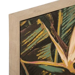 Outlet Atmosphera Créateur D'Intérieur Toile imprimée Daphne - bois - 58x78 cm - Atmosphera