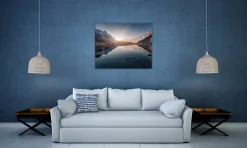 Online Dada Art Toile imprimée lac et montagne L.80 x H.60cm