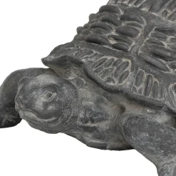 Outlet Atmosphera Créateur D'Intérieur Tortue déco extérieur Francky H.21,5cm résine gris - Atmosphera