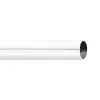 Discount Riel Chyc Tringle à rideau métal diamètre 20 mm (200 cm - Blanc)