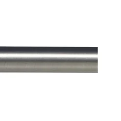 Online Riel Chyc Tringle à rideau métal diamètre 20 mm (200 cm - Gris foncé mat)