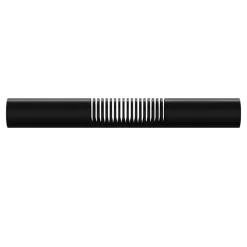 Online GoodHome Tringle à rideau coudée Araxos métal noir Ø28mm