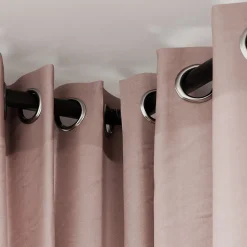 Online GoodHome Tringle à rideau coudée Araxos métal noir Ø28mm