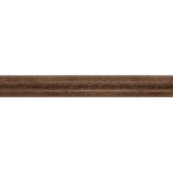 Mobois Tringle à rideau en bois chêne foncé Ø.2,8 x L.150cm* Tringle À Rideau À Composer