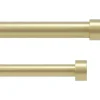 Sale Umbra Tringle à rideaux double en acier laiton Cappa Longueur réglable de 168 à 305 cm