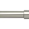 New Umbra Tringle à rideaux en métal nickel Cappa Longueur réglable de 168 à 305 cm