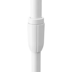 Umbra Tringle à rideaux extensible et séparateur de pièce en métal blamc* Barre À Rideau Extensible