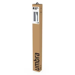 Umbra Tringle à rideaux extensible et séparateur de pièce en métal blamc* Barre À Rideau Extensible
