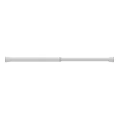 Hot GoodHome Tringle à rideaux extensible Anafi blanc mat L.60/90cm